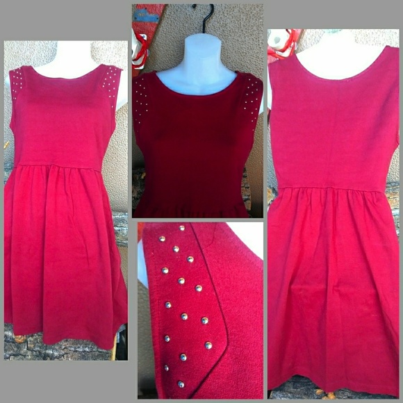 Forever 21 burgundy red dress size s - Picture 1 of 1